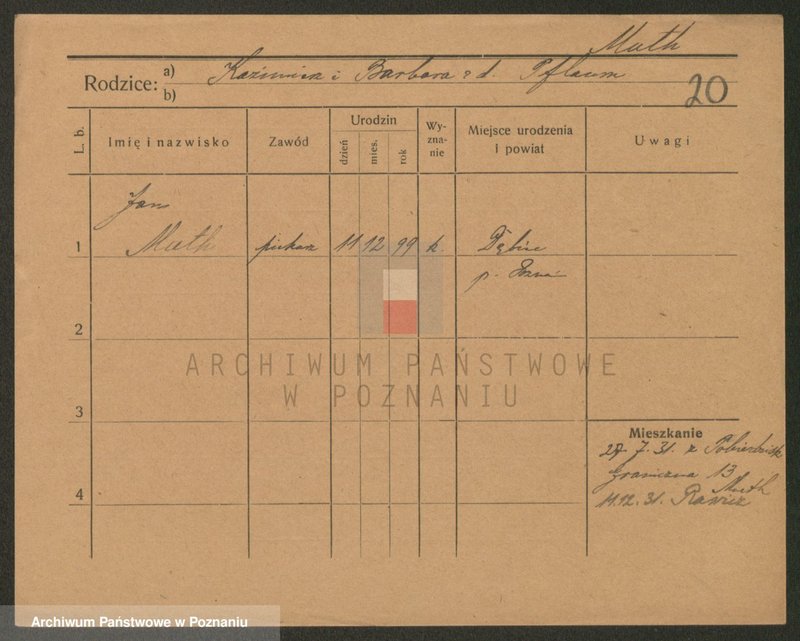 Obraz 20 z jednostki "Muszytowski - Mzykiewicz"