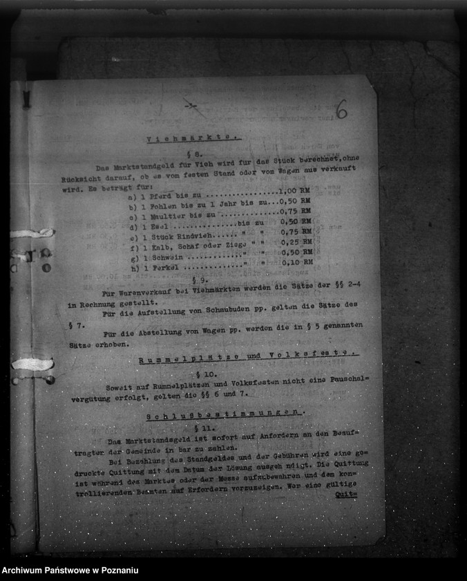 Obraz 10 z jednostki "Marktstandsgelder"