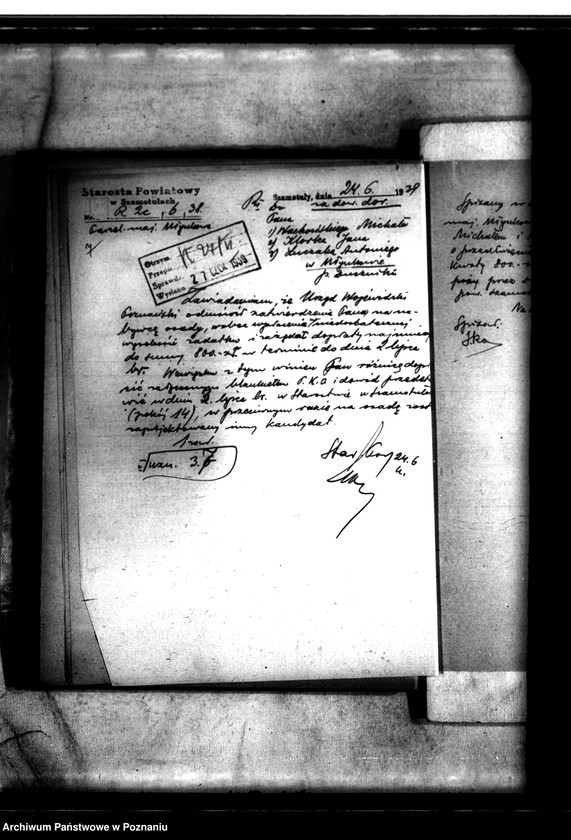 image.from.unit.number "Orzeczenie wojewody poznańskiego, zatwierdzenie projektu parcelacji majątku Młynkowo powiatu szamotulskiego"