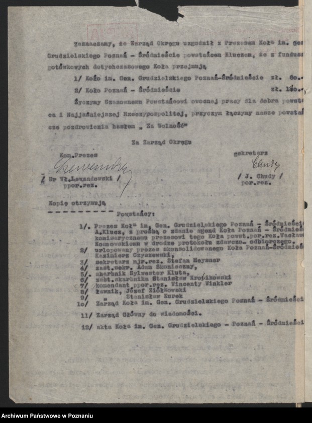 image.from.unit.number "Poznań - Śródmieście akta koła."
