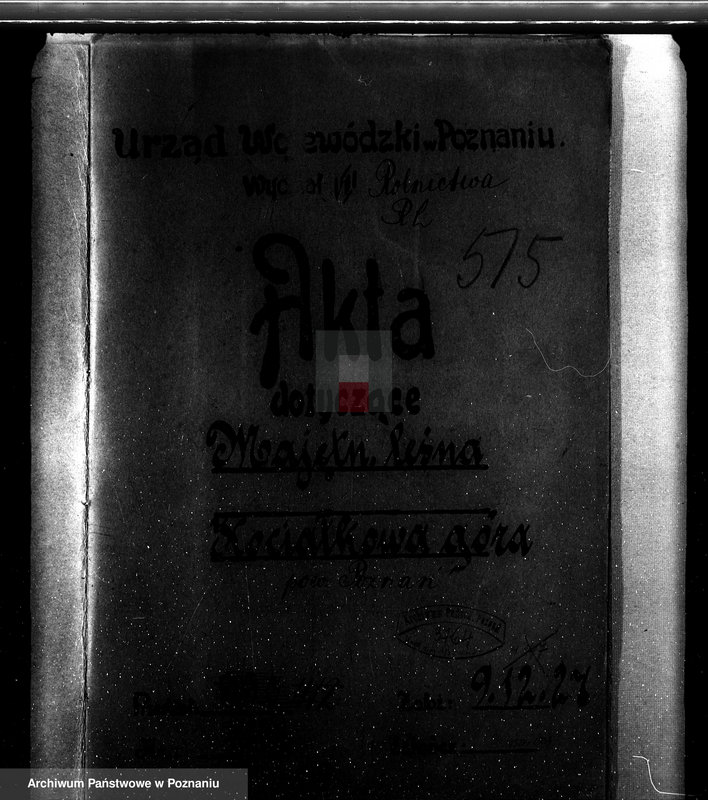 Obraz 4 z jednostki "Majętność leśna Kociałkowo powiat poznański"