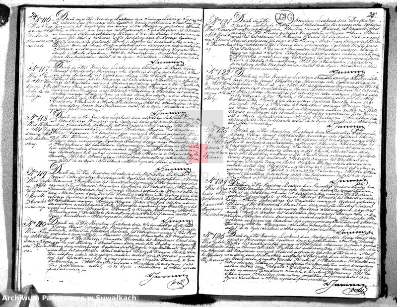 Obraz 15 z jednostki "Księga Duplikat Urodzonych Umarłych i Zaślubionych Parafii Liszkowskiey; w Obwodzie Seyneńskim Gub. Augustowskiey z Roku 1841"