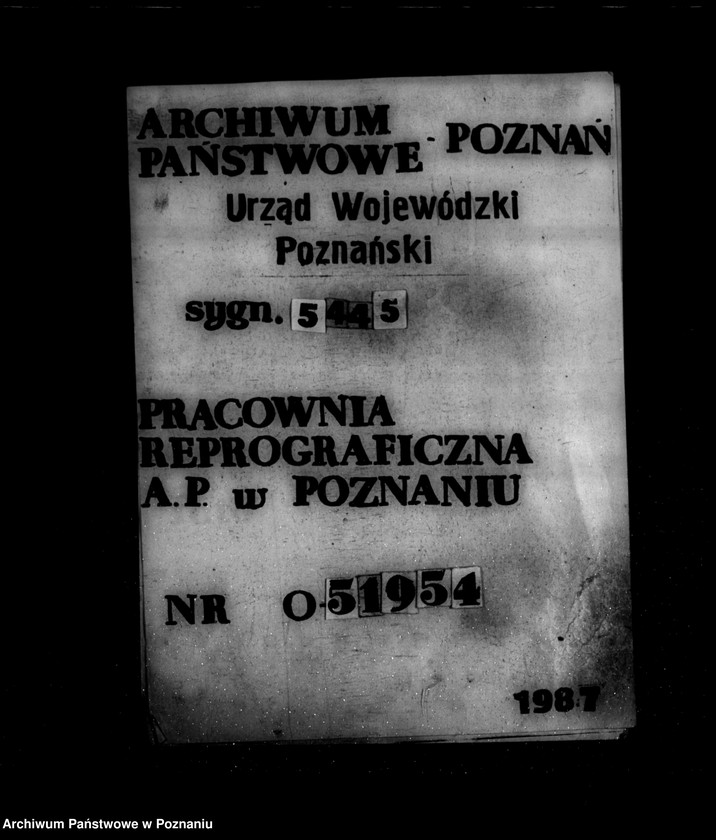 Obraz 1 z jednostki "Tartak R. Nitschego w Boruji Starej powiat wolsztyński nr woj. 6050 pop. własność Landwirtschaftliche Zentral-Genossenschaft Międzychód"