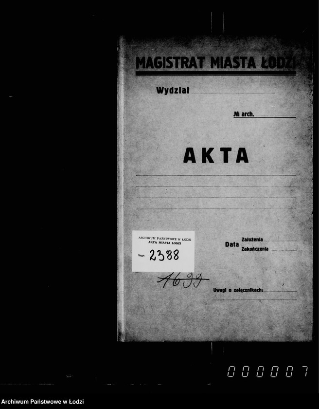 Obraz 4 z jednostki "O gorodskoj rospisi na 1907 god"