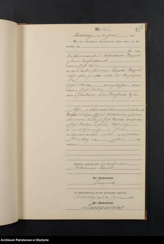 image.from.unit.number "Sterbe-Neben-Register Nr 1 - 29"