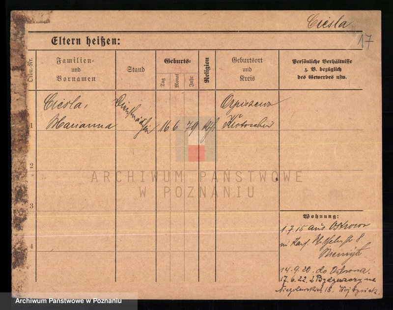 Obraz 19 z jednostki "Cieśla - Cieszyna"