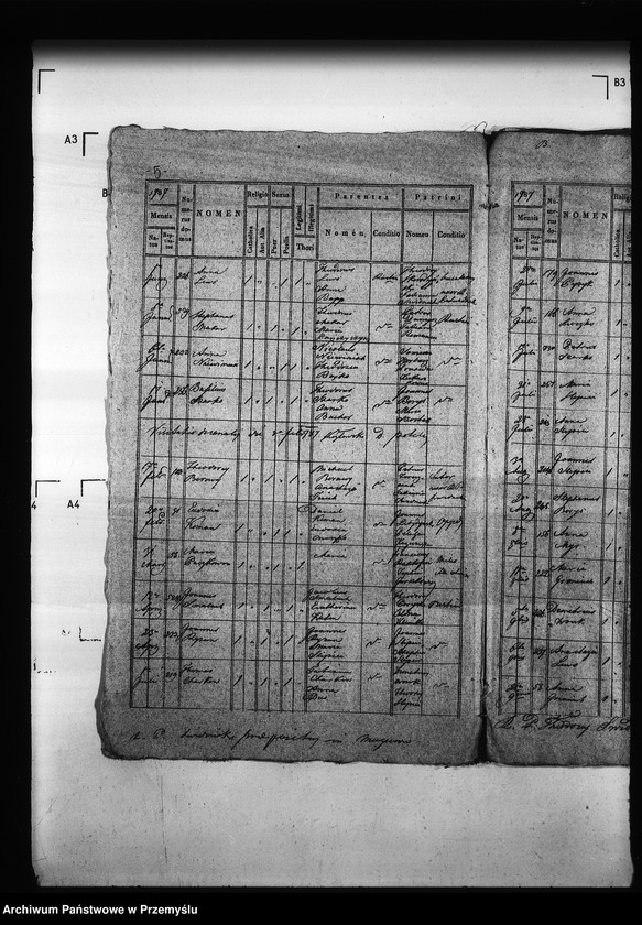 Obraz 9 z jednostki "[Kopie ksiąg metrykalnych parafii Magierów z filią Horodzów (dekanat Niemirów)]"