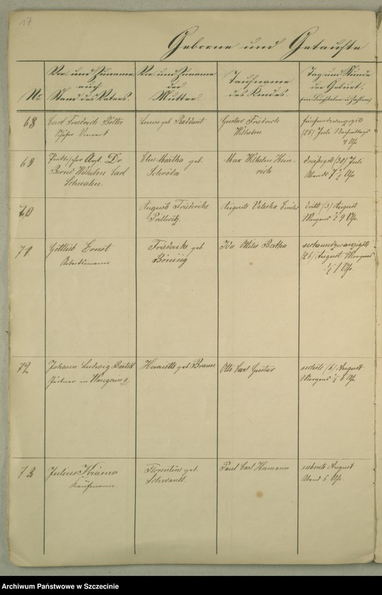 image.from.unit.number "[Die Duplicate des Kirchenbuchs der Parochie Wangerin - Węgorzyno pro 1865]"