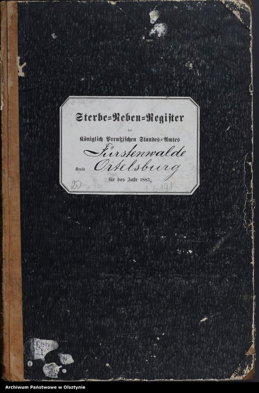 image.from.unit.number "Sterbe-Neben-Register Nr 1 - 188"