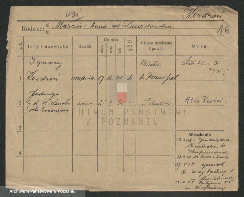 Obraz 16 z jednostki "Kozbiał - Koziolczyk"