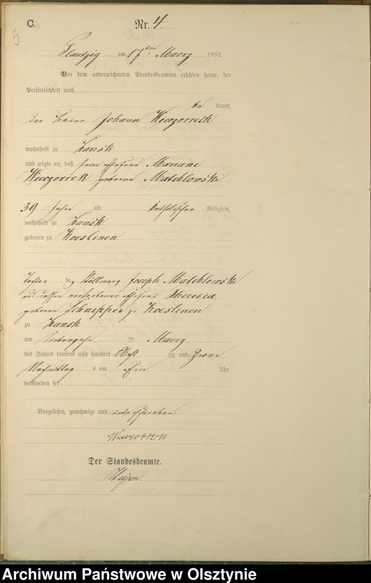 image.from.unit.number "Sterbe-Haupt-Register nr 1 - 24"