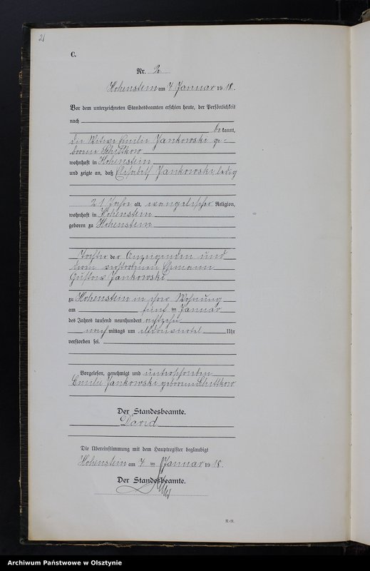 image.from.unit.number "Sterbe-Neben-Register Nr 1 - 223"