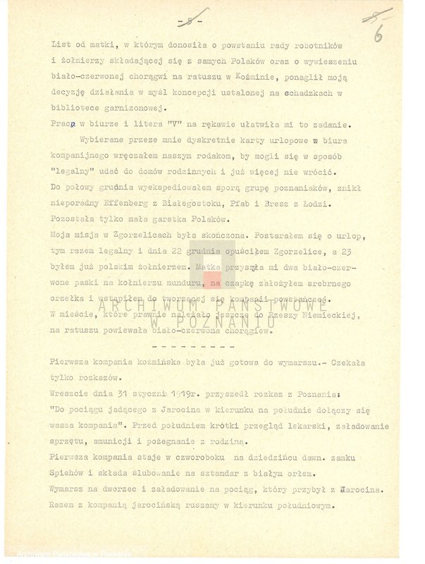 Obraz 15 z jednostki "Relacje i wspomnienia dotyczące powstania wielkopolskiego: 1. Krystynki, powiat Rawicz, województwo poznańskie, 2. Krotoszyn, powiat Krotoszyn, województwo poznańskie, 3. Krobia, powiat Gostyń, województwo poznańskie."