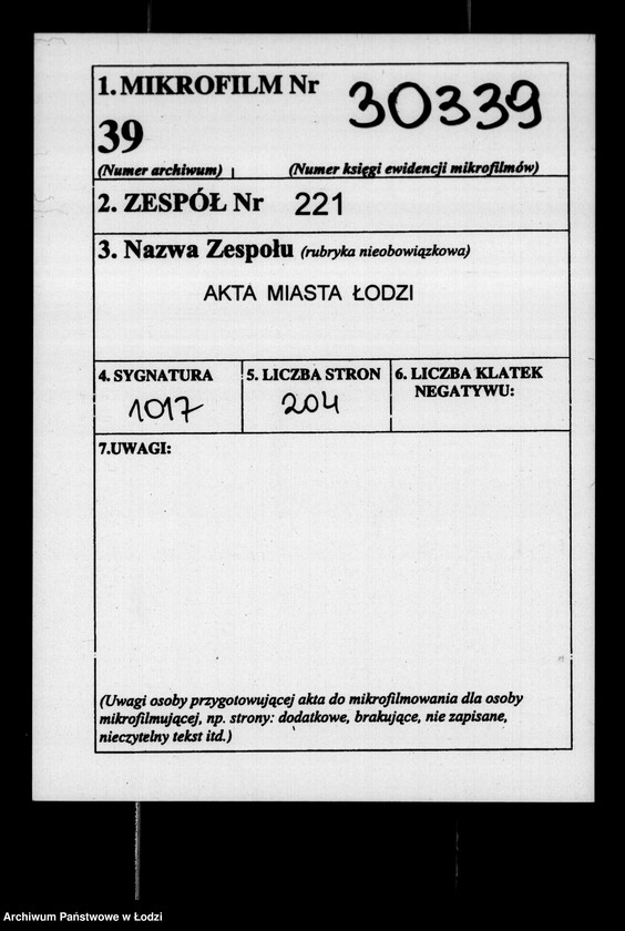 Obraz 2 z jednostki "Akta tyczące się spisu ognisk i opłaty od tychże"