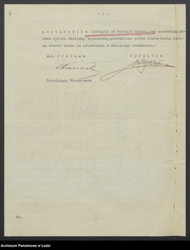 Obraz 8 z jednostki "Josek Ber Rubin – wyrób trykotaży"