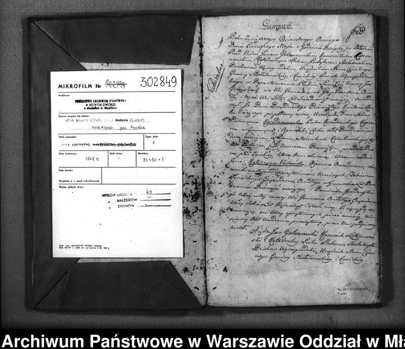 image.from.team "Akta stanu cywilnego gminy Skołatowo"