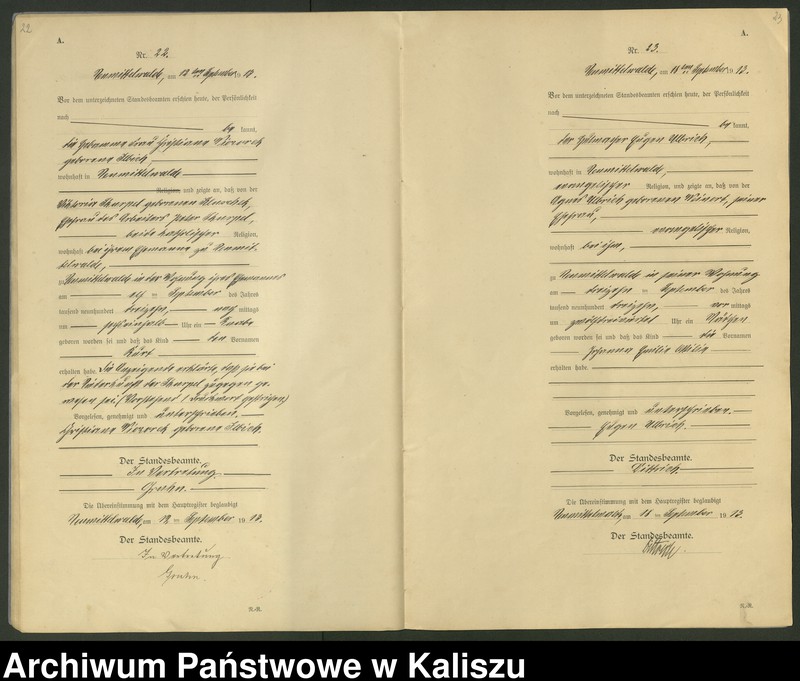 Obraz 14 z jednostki "[Księga urodzeń]"