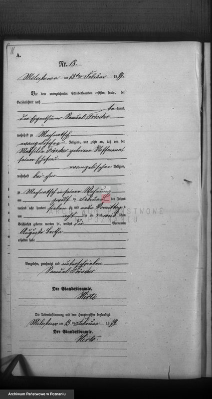 Obraz 20 z jednostki "Księga urodzeń"