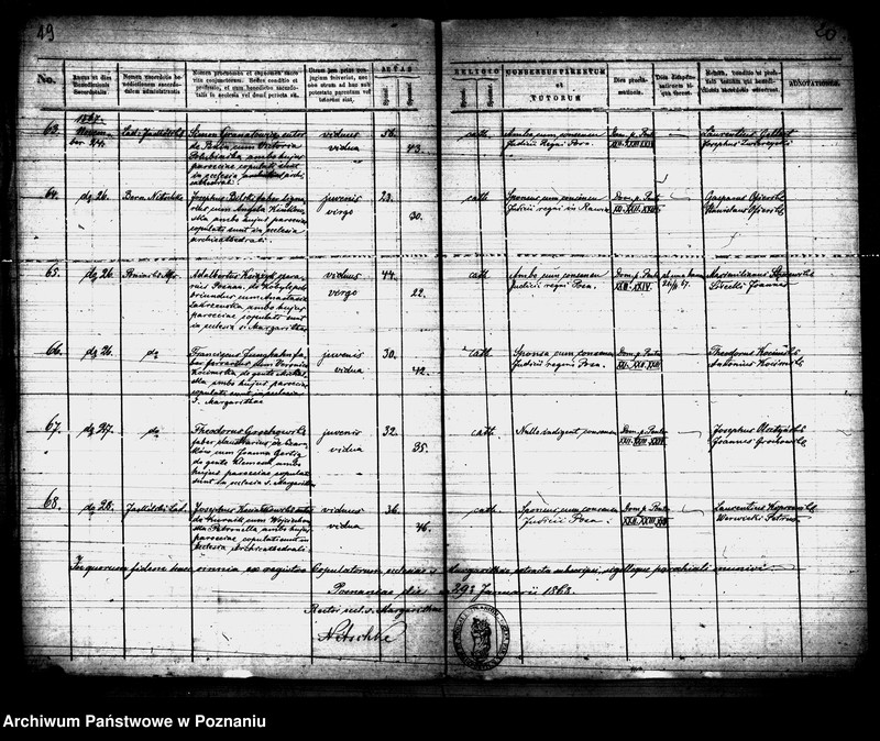 Obraz 11 z jednostki "Księga małżeństw"