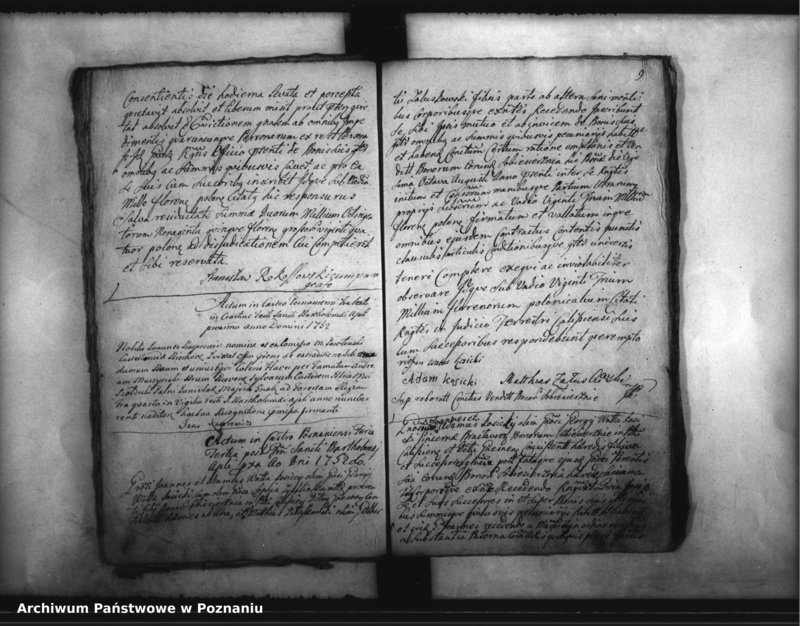 Obraz 12 z jednostki "Inscriptiones, resignationes [protocollon]"