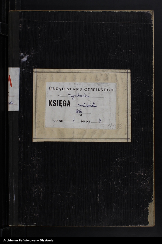 image.from.unit.number "Heiraths-Neben-Register Nr 1 - 19"