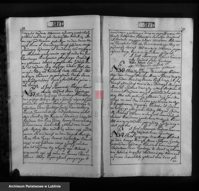 image.from.unit.number "Księga urodzeń, zapowiedzi, małżeństw i zgonów"