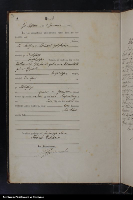 image.from.unit.number "Geburts-Haupt-Register Nr 1 - 98"
