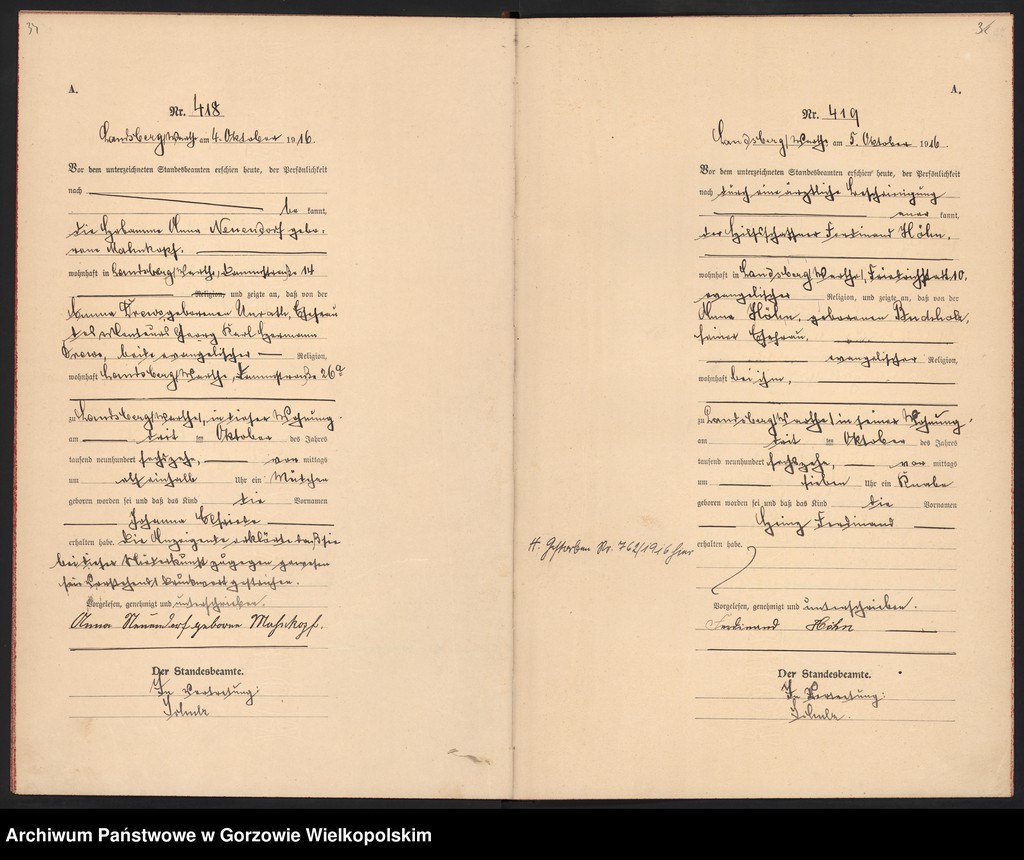 image.from.unit.number "Księga urodzeń, tom II, 385-525"