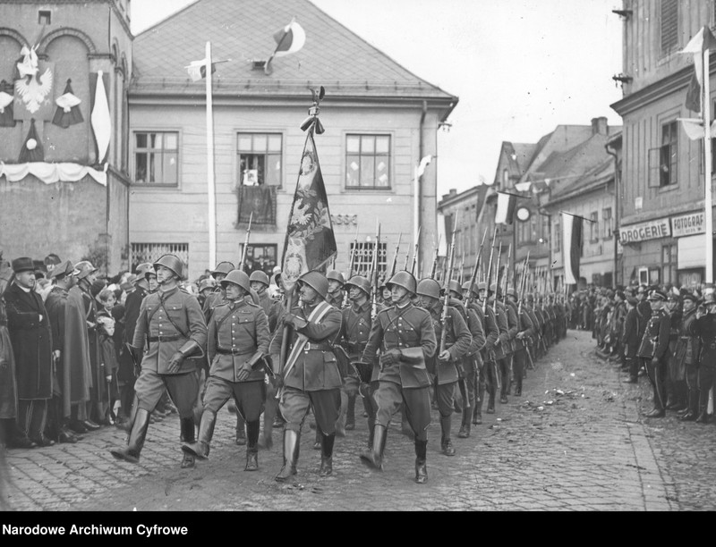 Obraz 3 z jednostki "Zajęcie Zaolzia - wkroczenie wojsk polskich do Frysztatu"