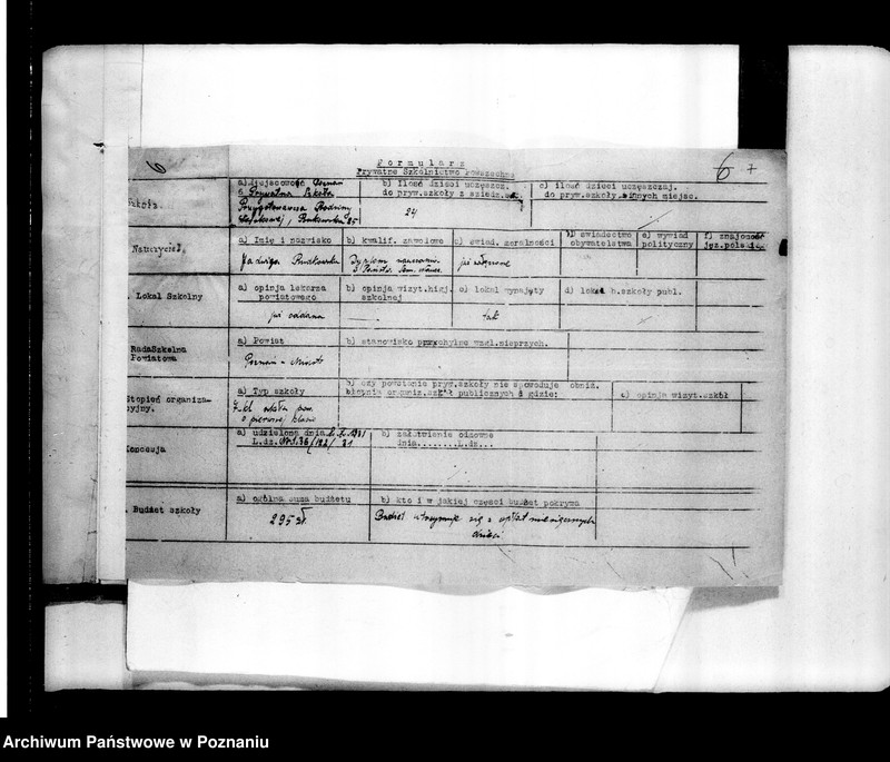 Obraz 11 z jednostki "[Prywatna Szkoła Przygotowawcza imienia Józefa Piłsudskiego w Poznaniu]"