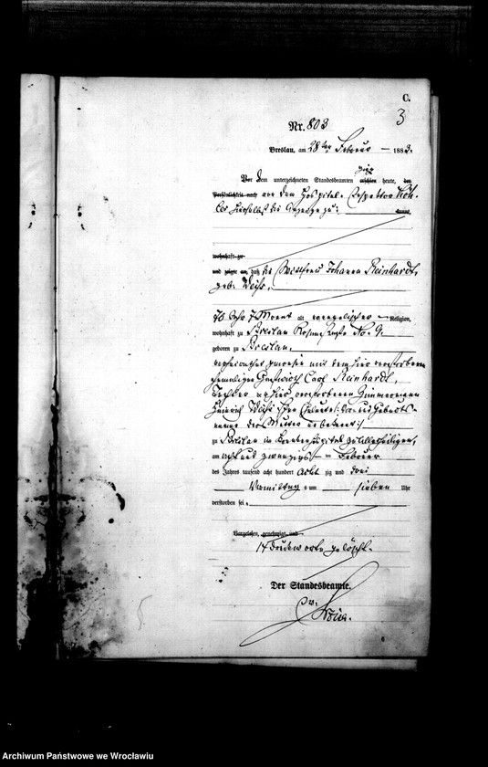 image.from.unit.number "Sterbe-Haupt-Register Breslau I 1883 Band 3"