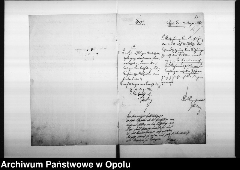 Obraz 9 z jednostki "Acta des Magistrats zu Oppeln betreffend den Treidelsteig auf der Fischerei Vol: II"