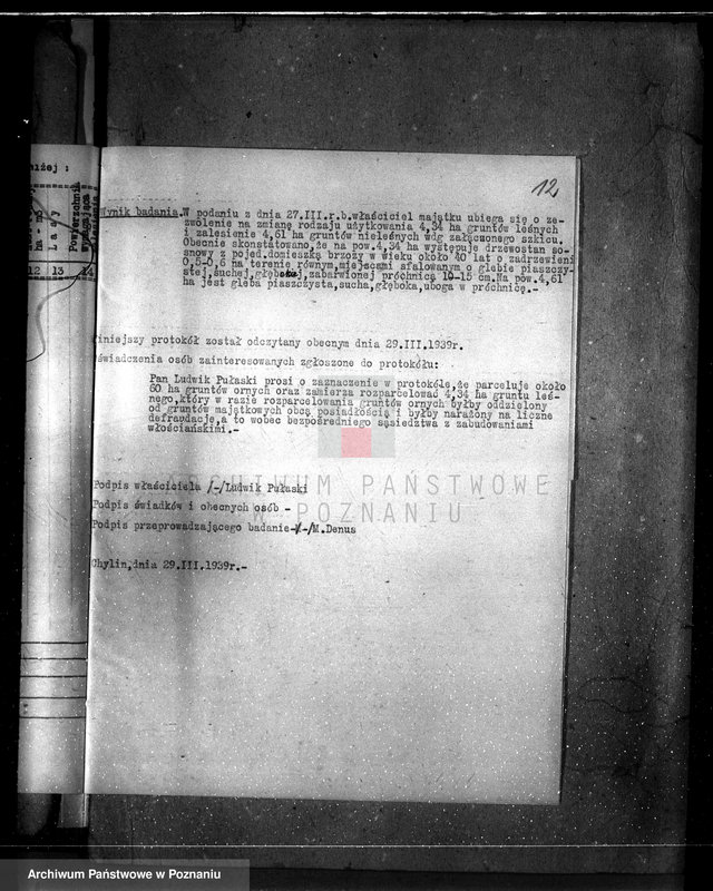 Obraz 16 z jednostki "Gmina Piorunów powiat turecki /nadzór nad gospodarką leśną/"