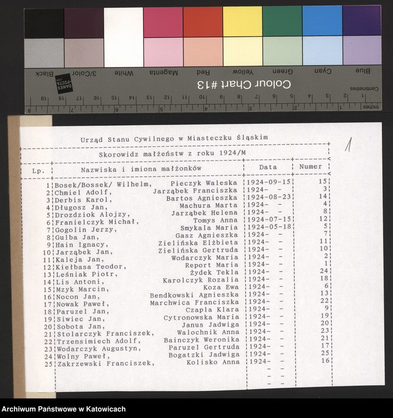 image.from.unit.number "Księga małżeństw nr 1-25"