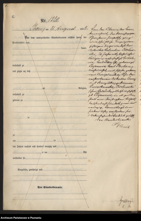 Obraz 9 z jednostki "Księga zgonów t. IV"