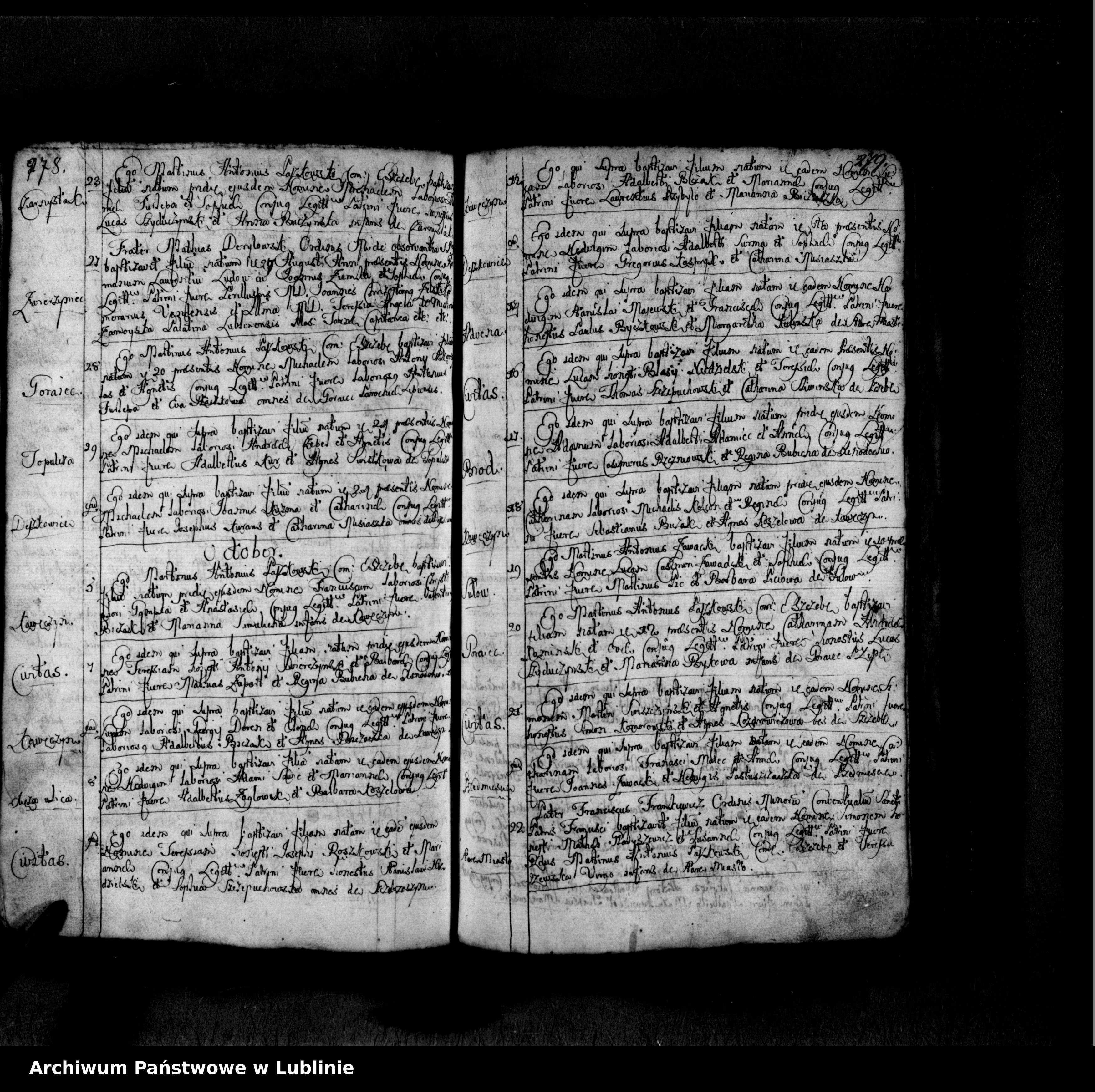 Skan z jednostki: Metrica baptisatorum