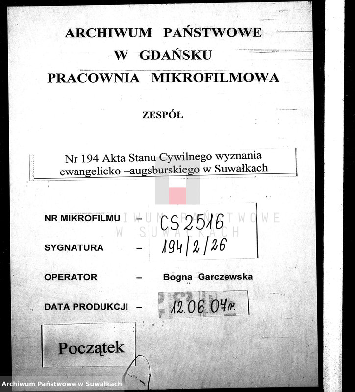 image.from.unit.number "Dokumenty k aktam o brakosočetanii Suwalkskago Evangeličesko-Augsburgskago prichoda za 1896 god"