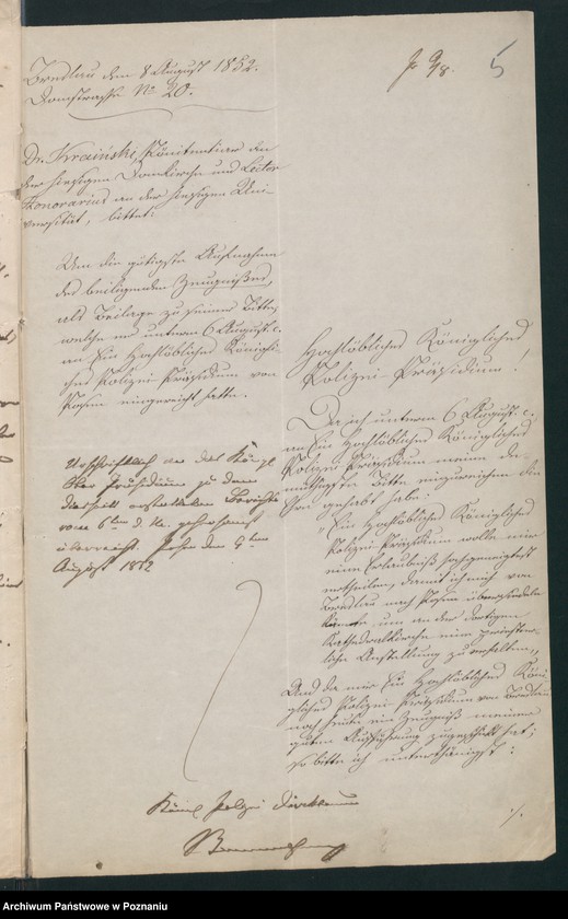 Obraz 9 z jednostki "A. betr. Dr Vinzent Krainski aus Breslau"