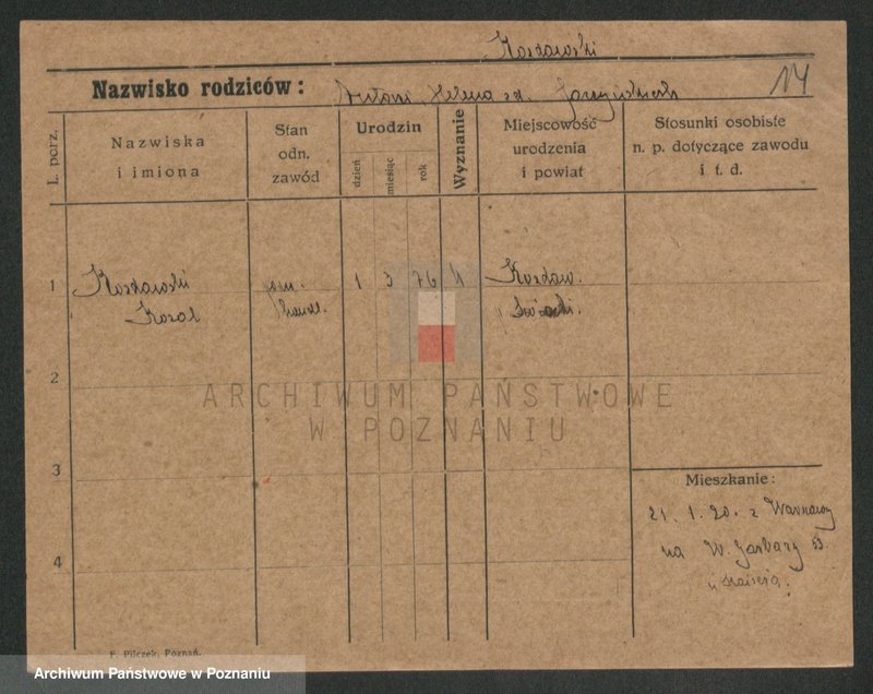 Obraz 14 z jednostki "Kozbiał - Koziolczyk"