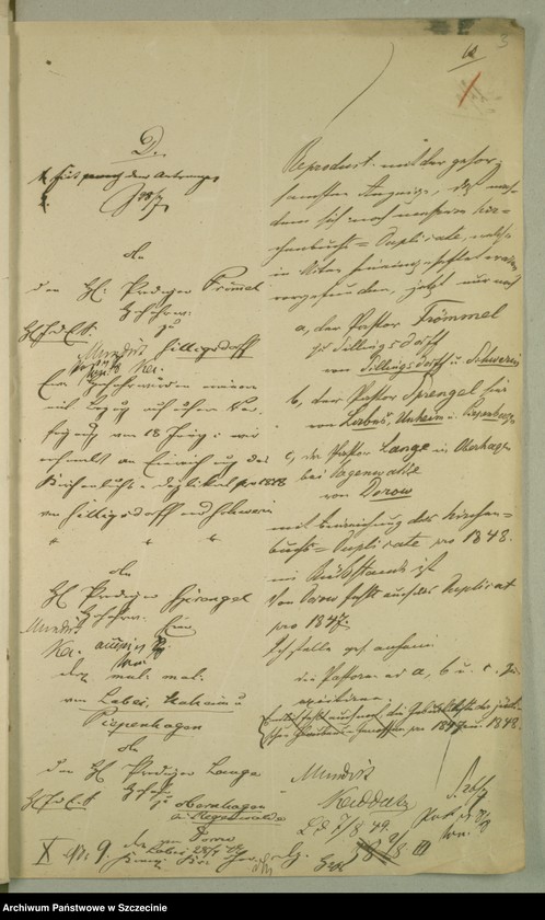 image.from.unit.number "Die Kirchenbuchsduplicate von der Parochie Silligsdorff [Sielsko]"