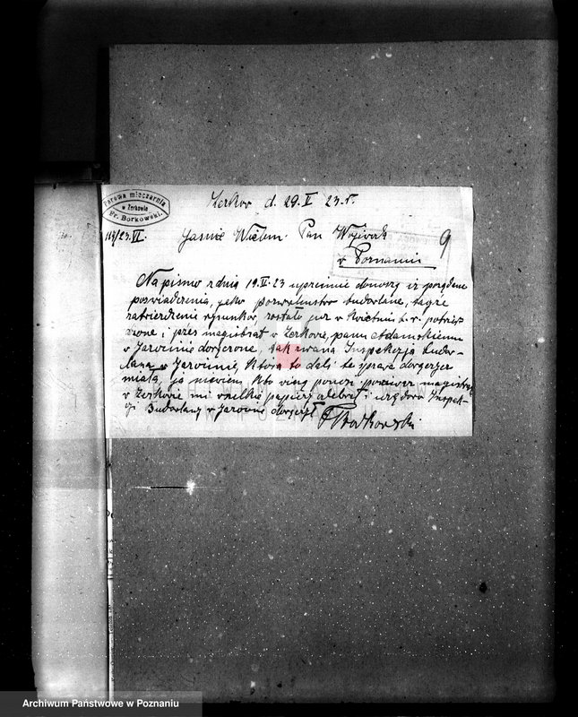 Obraz 14 z jednostki "Mleczarnia Fr. Borkowskiego w Żerkowie pow. jarociński nr woj. kotła 130"