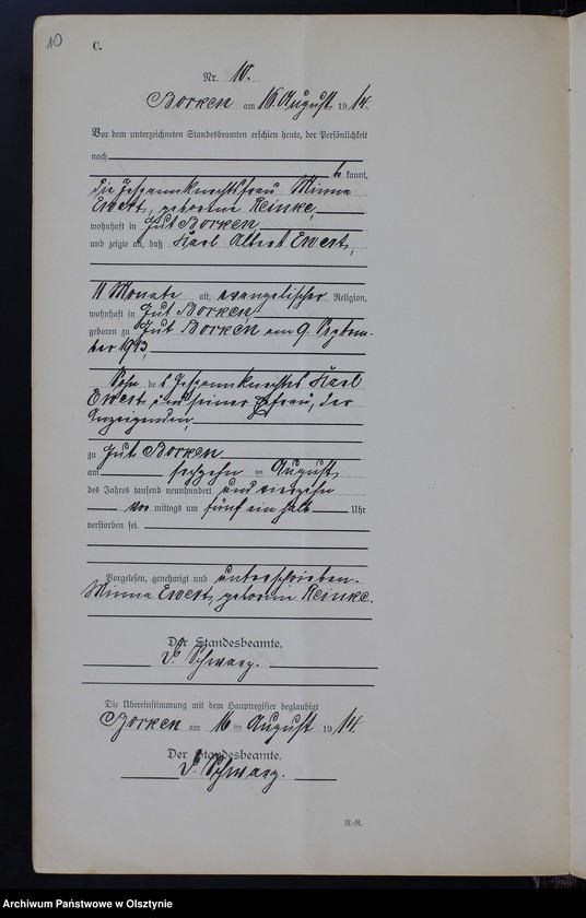 image.from.unit.number "Sterbe-Neben-Register Nr 1 - 19 [ Księga zgonów - wtóropis ]"