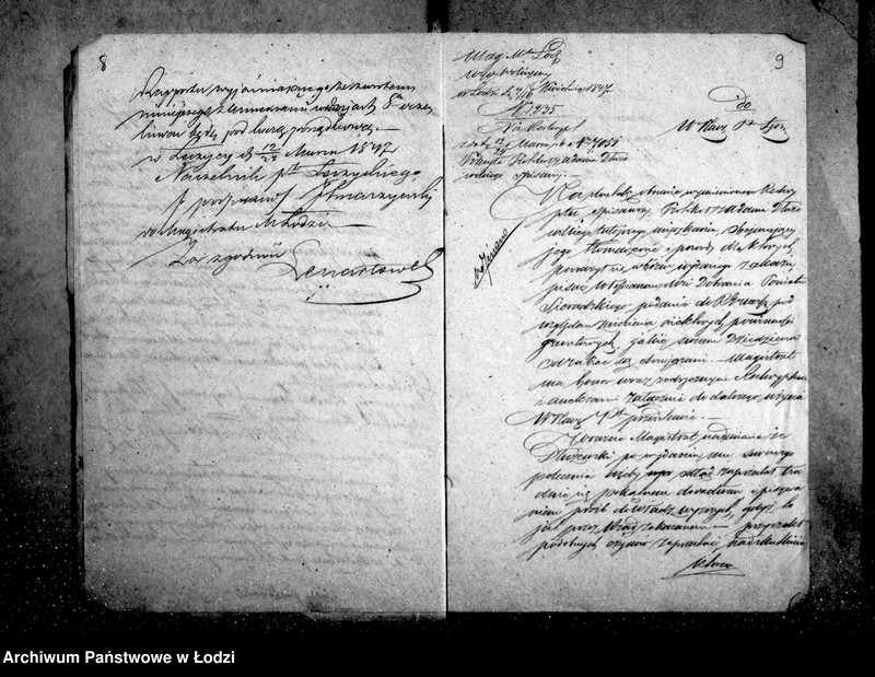 Obraz 10 z jednostki "Akta tyczące się pokątnych doradców"