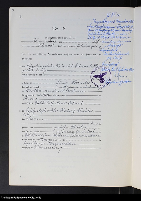 image.from.unit.number "Heirats-Neben-Register Nr 1 - 27"