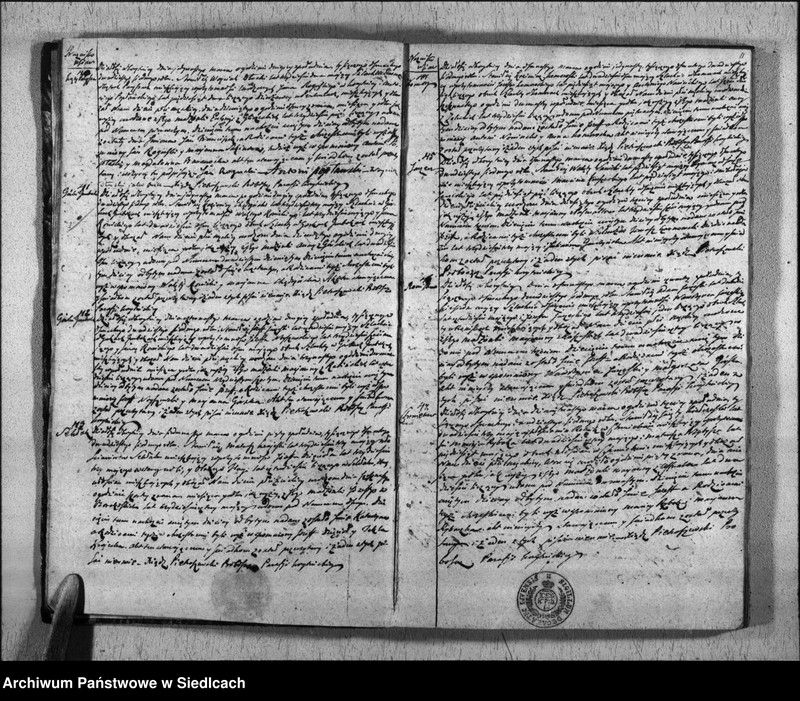 Obraz 8 z jednostki "Akta urodzin, małżeństw, zgonów"