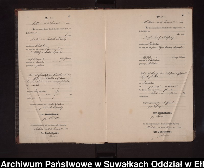 image.from.unit.number "Sterbe-Neben-Register des Preussischen Standes-Amtes Stasswinnen Kreis Loetzen"