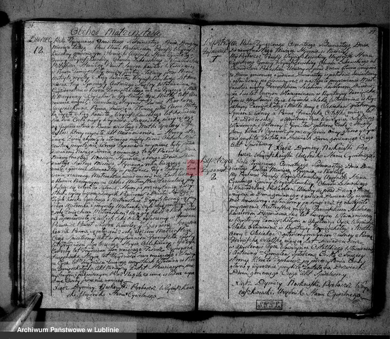 image.from.unit.number "Księga zapowiedzi i małżeństw"