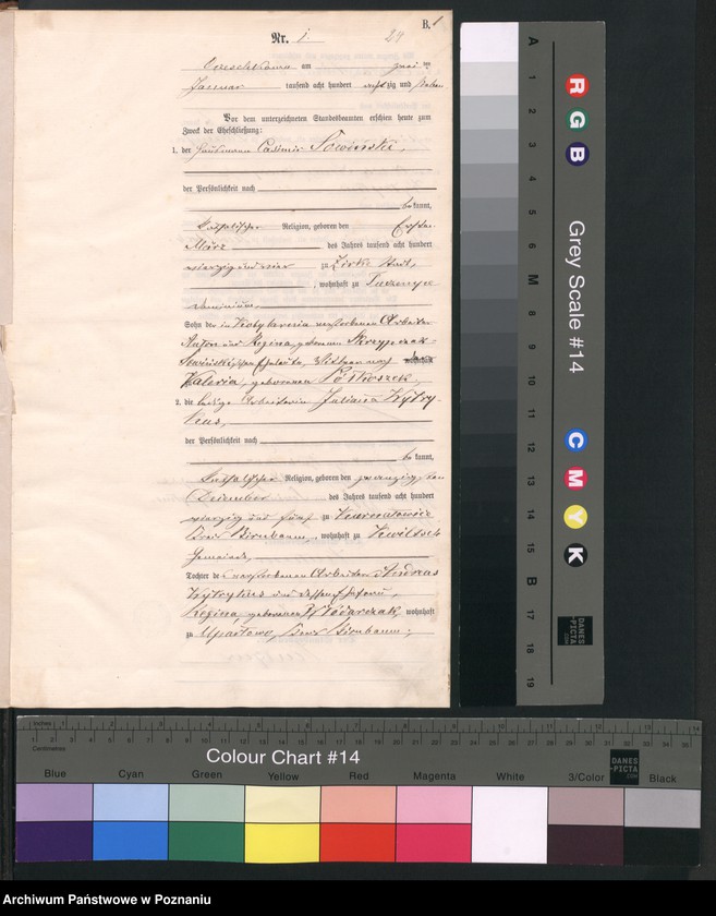 Obraz 4 z jednostki "Księga małżeństw"