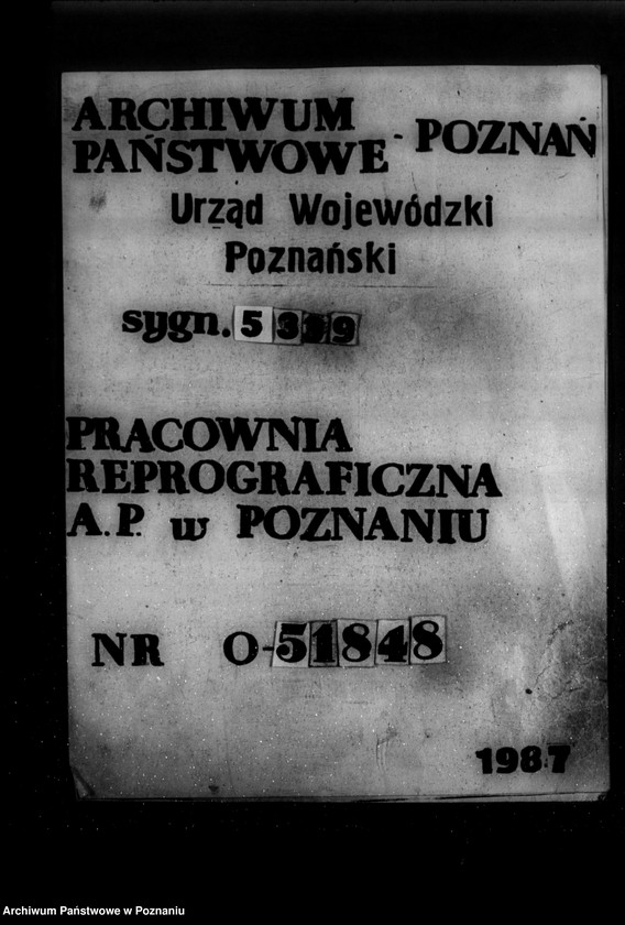 Obraz 17 z jednostki "Projekt na budowę tartaku w Gądkach /wł. Zakłady Kórnickie/"