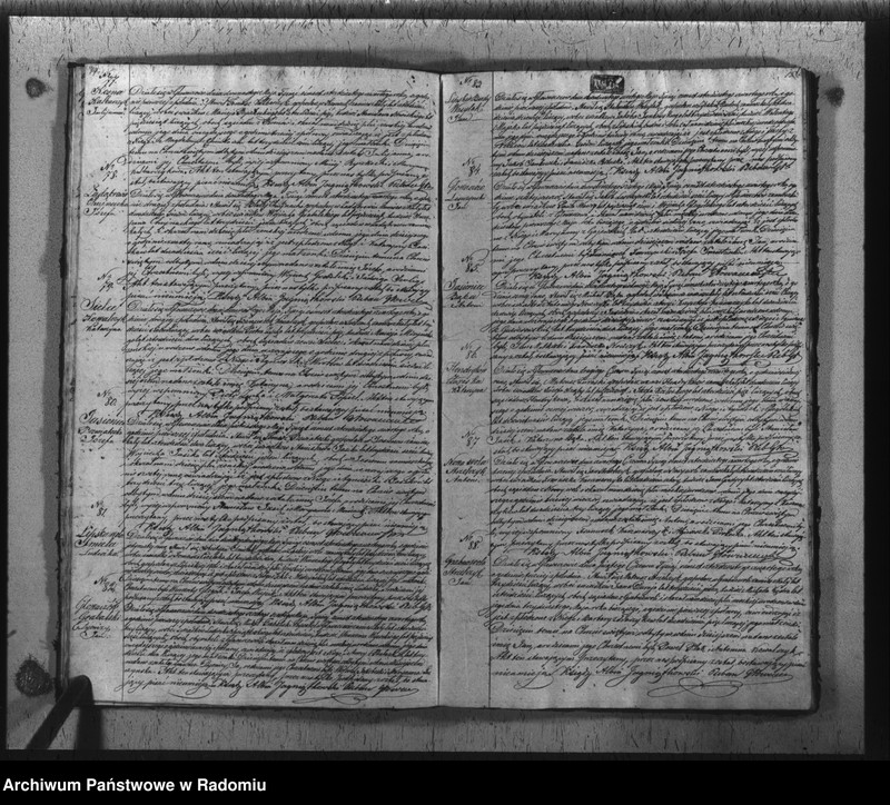 image.from.unit.number "Duplikat urodzonych, zaślubionych i zmarłych w parafii Głowaczew akta w sobie mieszczący za rok 1844"